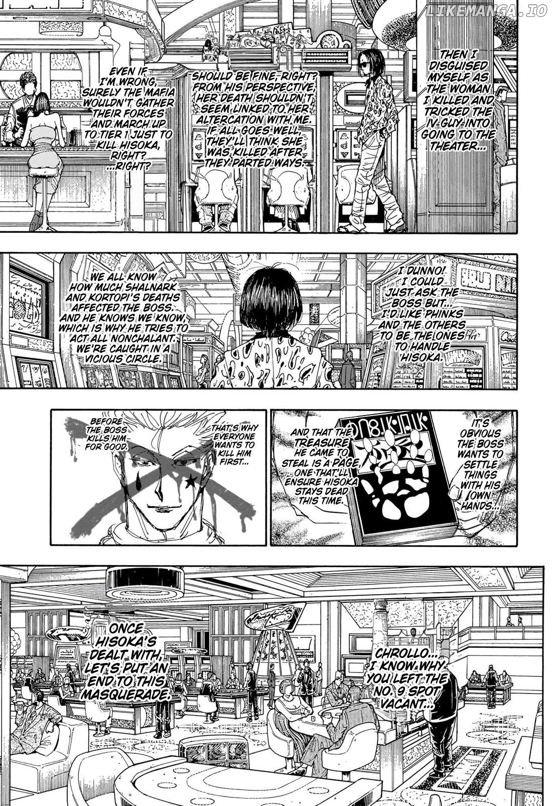 Hunter x Hunter, Chapter 405 image 10